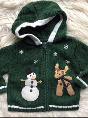 Hartstrings Toddler Holiday Cardigan